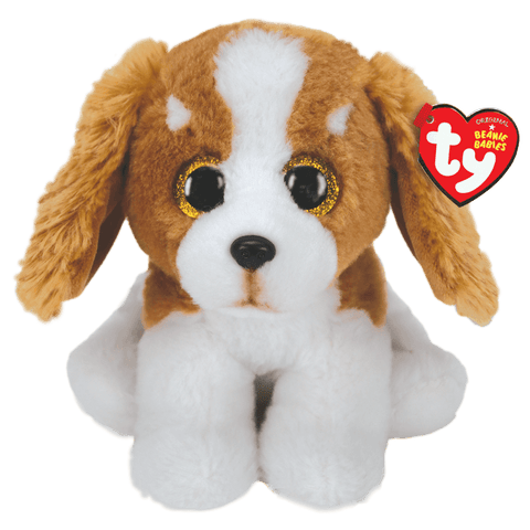 TY Beanie Boos - Barker the Brown & White Dog 8" Plush