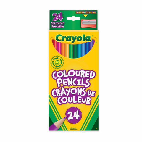 Crayola Coloured Pencils 24 Pack