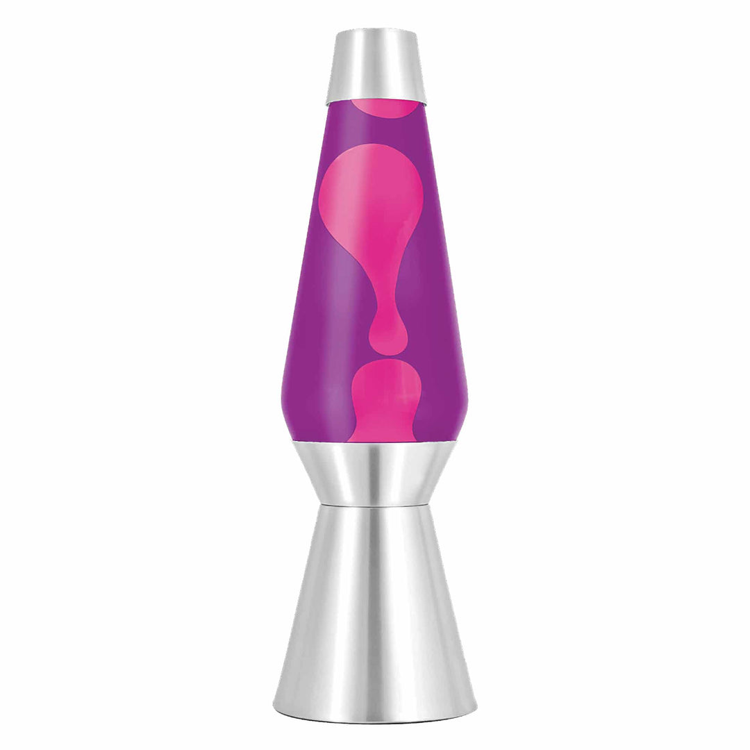 Pink Purple Silver LAVA Lamp 27"