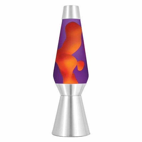 Yellow Purple Silver LAVA Lamp 27"