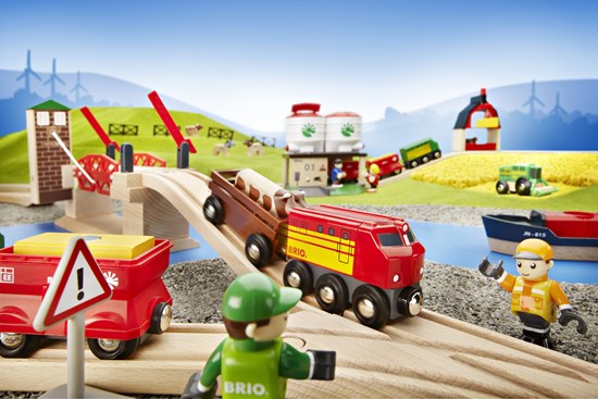 Brio Lifting Bridge for Railway