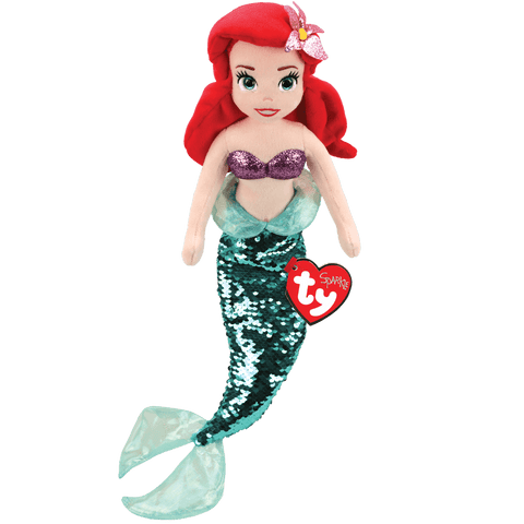 Ty Ariel - Princess From The Little Mermaid Doll 13"