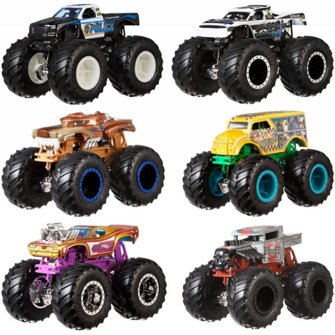 Hot Wheels Monster Truck 1:24 Scale Die-Cast Assorted