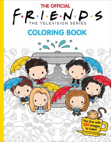 Official Friends Colouring Book