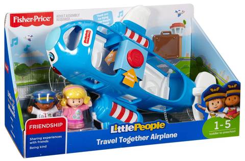 Little People Travel Together Airplane