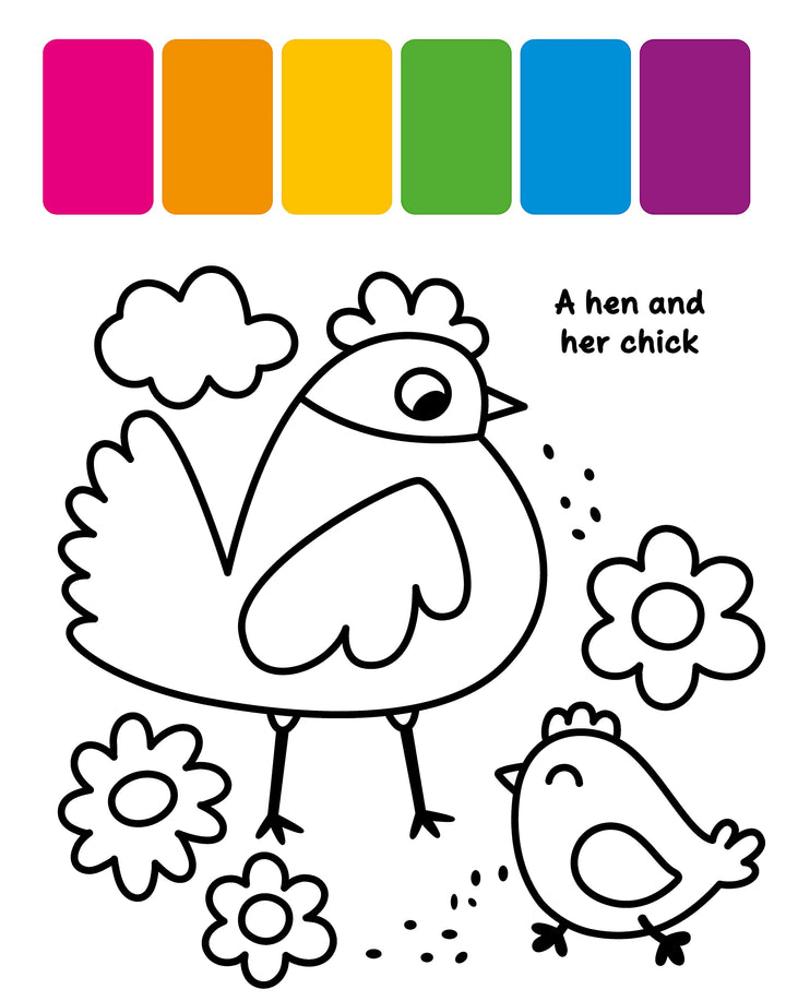 My First Painting Book: Adorable Animals
