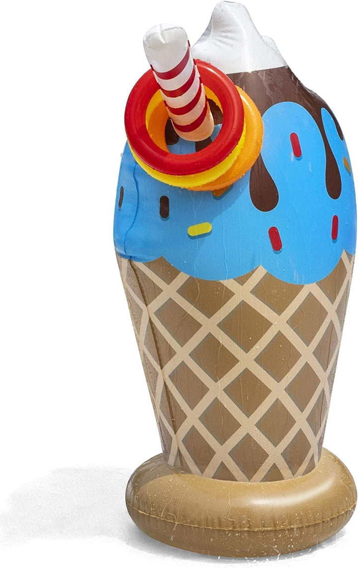 23" Ice Cream Sprinkler Sprayer & Ring Toss