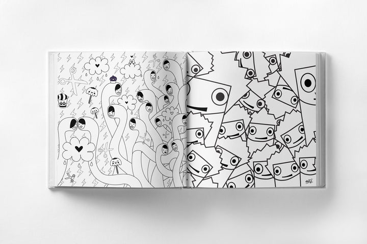 The Ultimate Street Art Colouring Book: Urban Art & Murals from Around the World