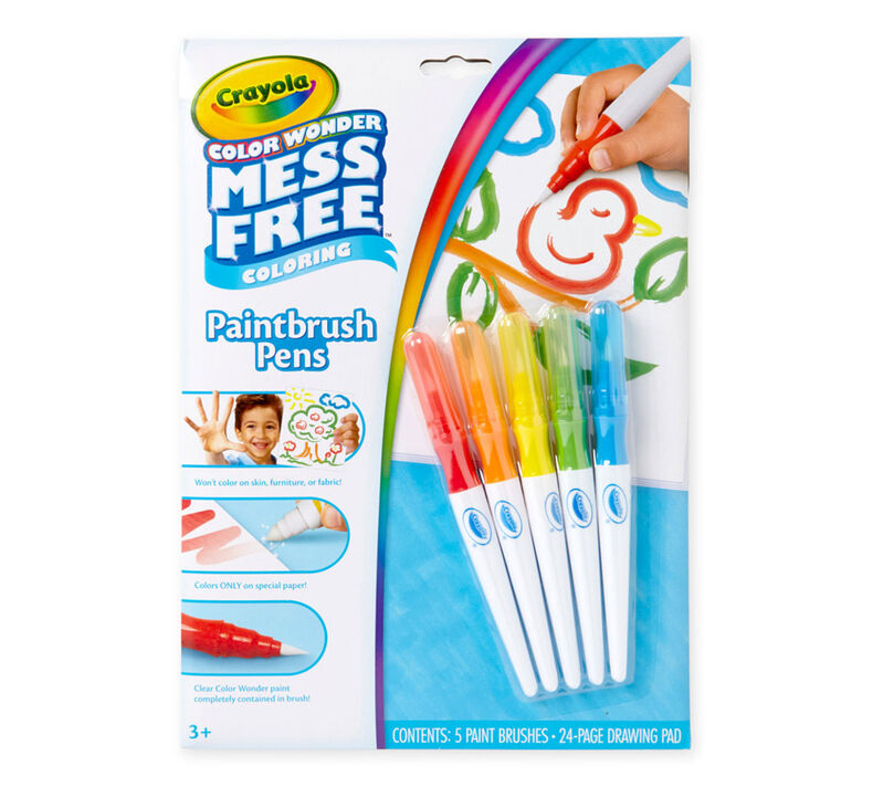 Colour Wonder Mess Free Paintbrush Pens & Paper