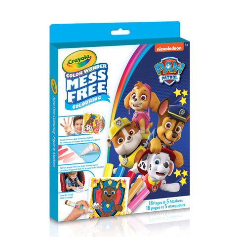 Crayola Colour Wonder Mess-Free Colouring - Paw Patrol