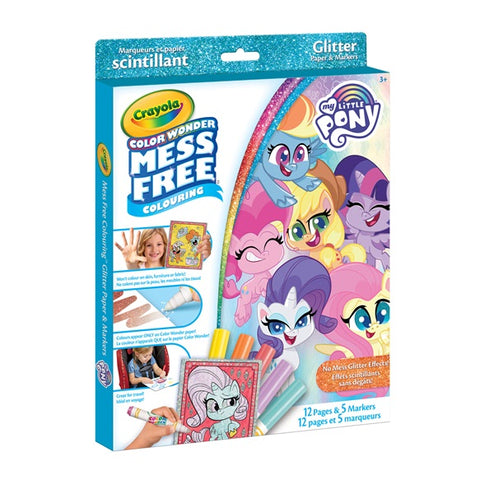 Crayola Colour Wonder Mess Free Glitter Kit My Little Pony