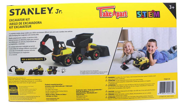 STANLEY Jr. Take a Part: Excavator