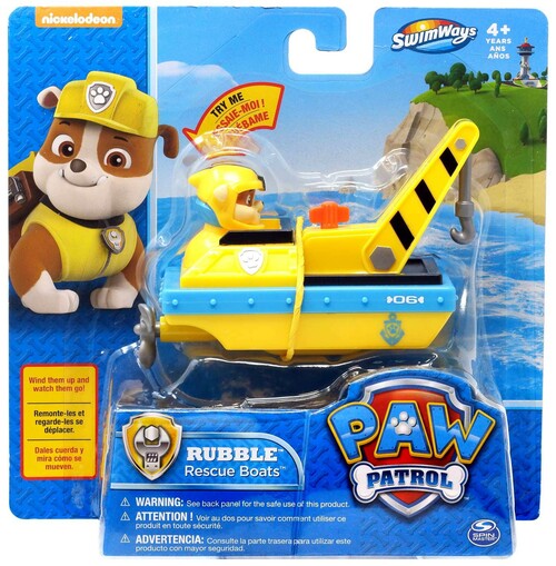 SwimWays Paw Patrol Rubble Rescue Boat