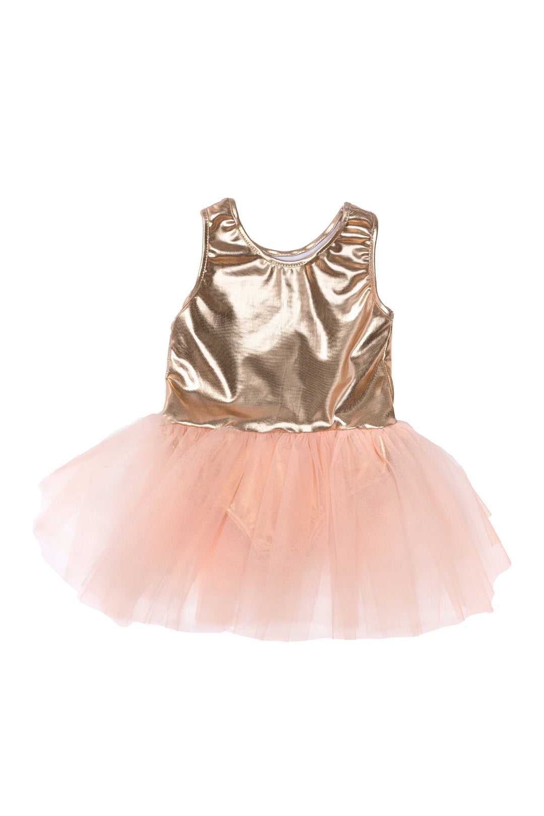 Ballet Tutu Dress Rose Gold (Size 3-4)