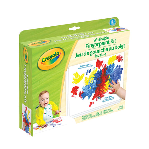 Crayola Washable Fingerpaint Kit