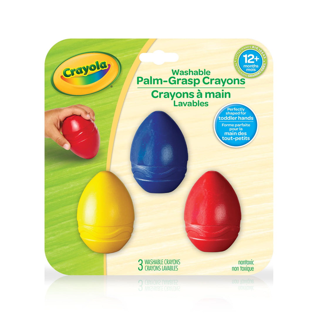 Crayola Palm-Grasp Crayons Washable 3 Pack