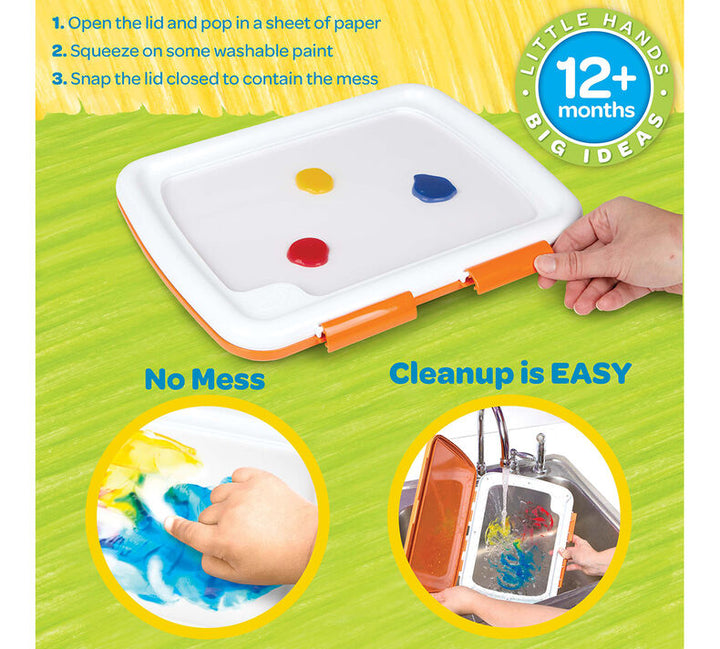 Crayola Easy Clean Finger Paint Station