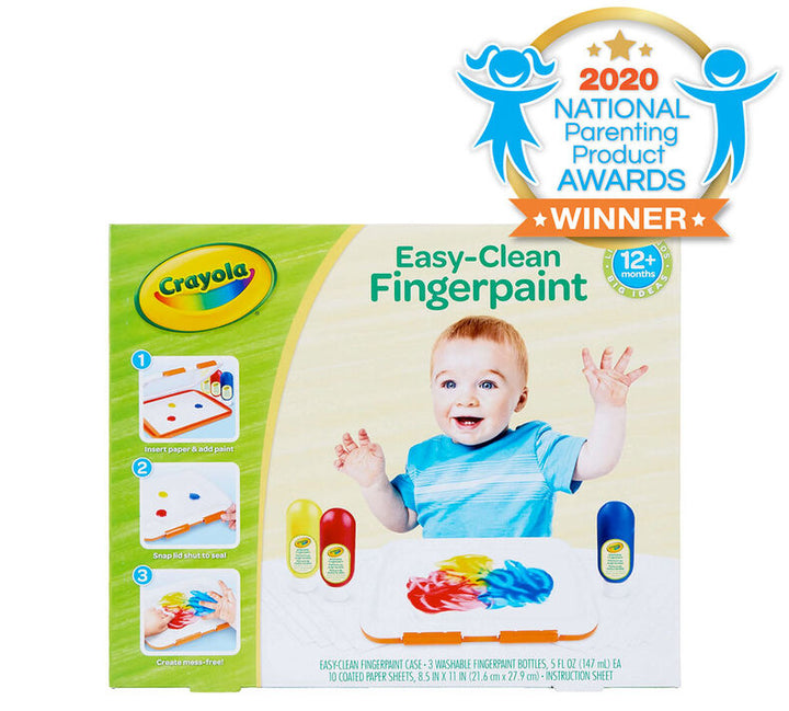 Crayola Easy Clean Finger Paint Station