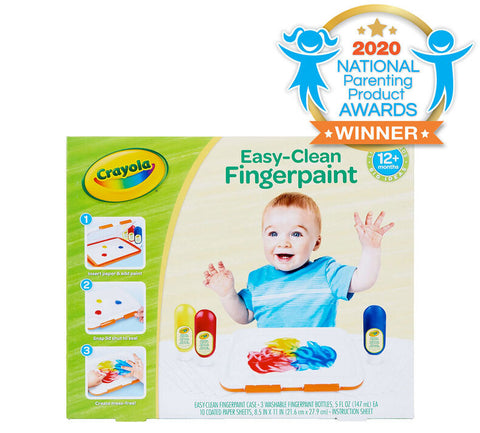 Crayola Easy Clean Finger Paint Station