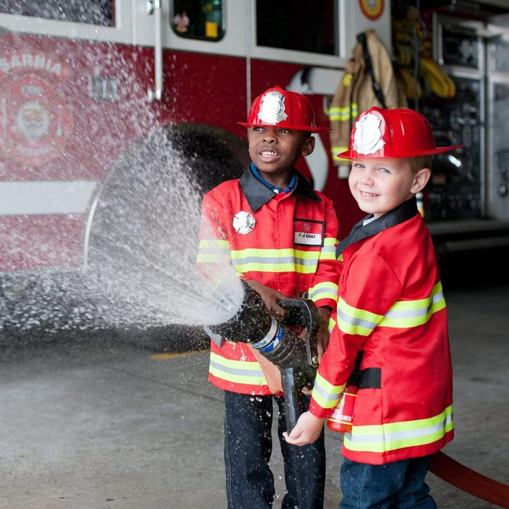 Firefighter with Accessories Dress Up Costume (Size 5-6)