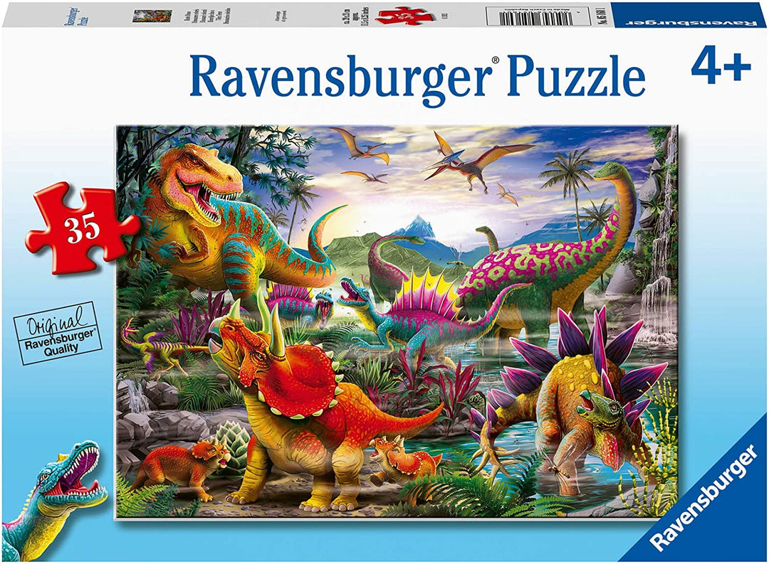 Ravensburger T-Rex Terror Jigsaw Puzzle 35pc