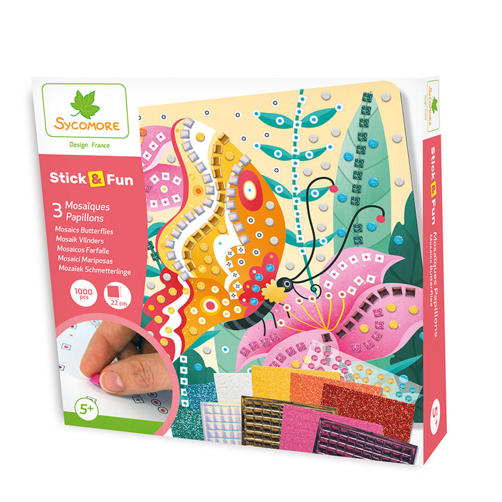 Stick'N Fun - Small Mosaics Butterflies