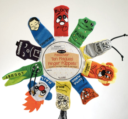 Passover Ten Plagues Finger Puppets