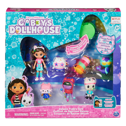 Gabby's Dollhouse Deluxe Figure Set Dance Party Edition