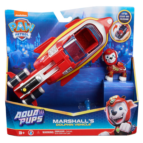 Paw Patrol Aqua Pup's Marshall's Dolphin Vehicle