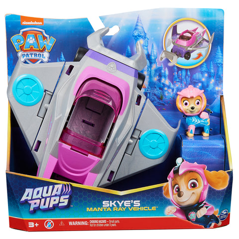Paw Patrol Aqua Pup's Skye's Manta Ray Vehicle