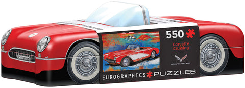 Eurographics Corvette Cruising Tin 550 Piece Puzzle