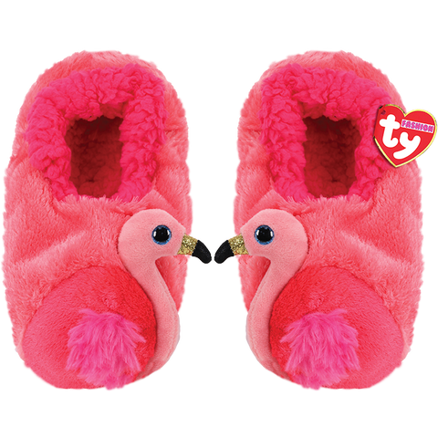 Ty Fashion Gilda the Flamingo Slippers Kids S/M/L