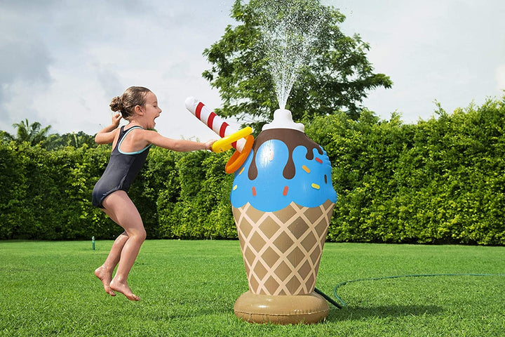23" Ice Cream Sprinkler Sprayer & Ring Toss