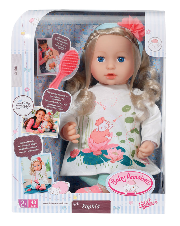 Baby Annabell Sophia So Soft Doll 43 cm