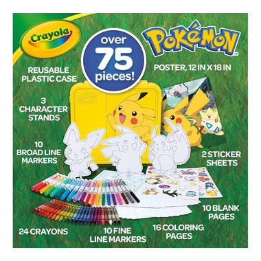 Crayola Pokemon Art Case
