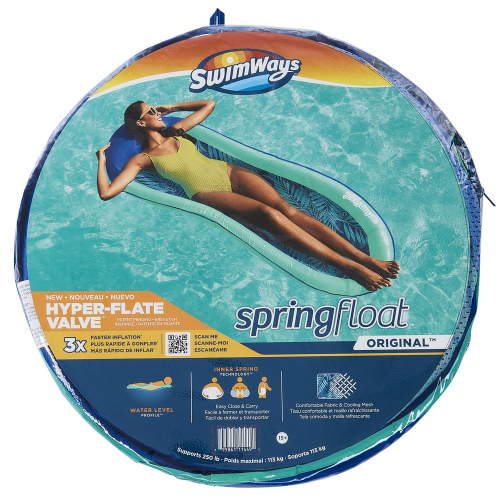 Spring Float Original Swim Lounger Assorted Designs
