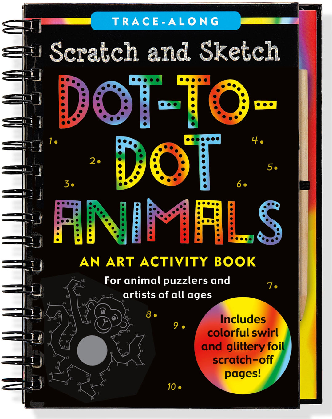 Scratch & Sketch: Dot-To-Dot Animals