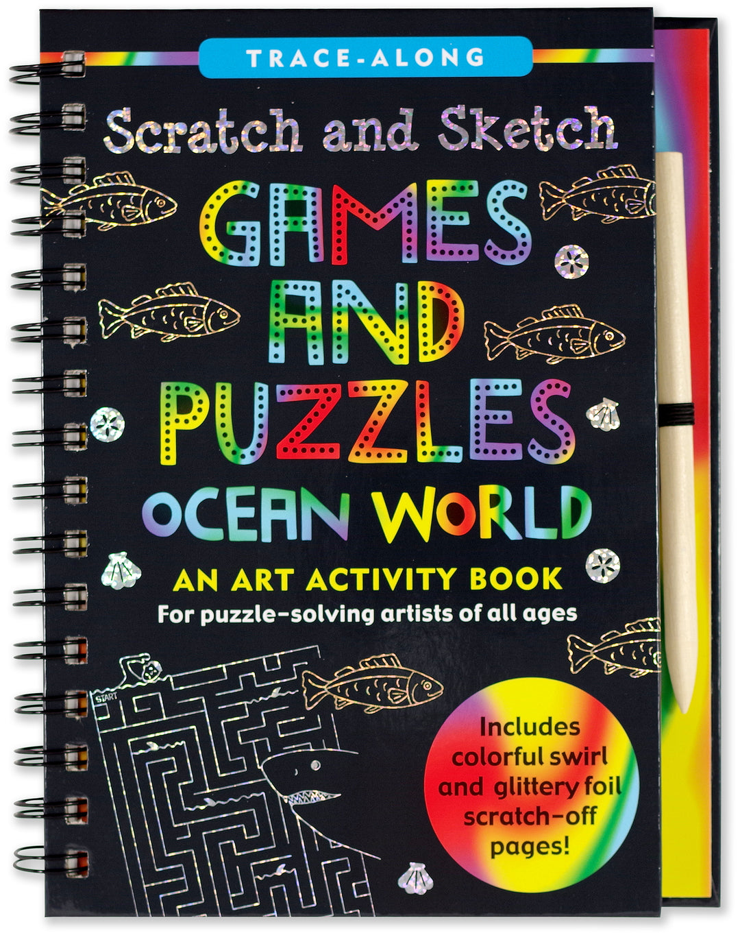 Scratch & Sketch Games & Puzzles: Ocean World
