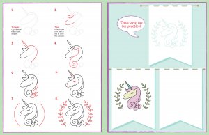 Learn to Draw...Unicorns, Mermaids & More