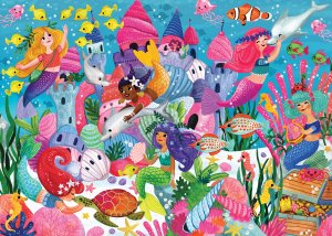 Mermaid Adventure Kids' Floor Puzzle 48pc