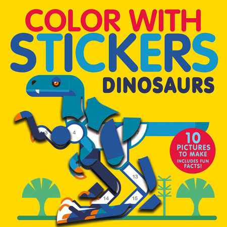 Colour with Stickers: Dinosaurs