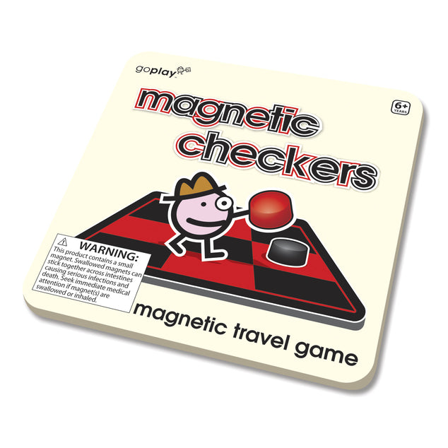 Magnetic Checkers Game