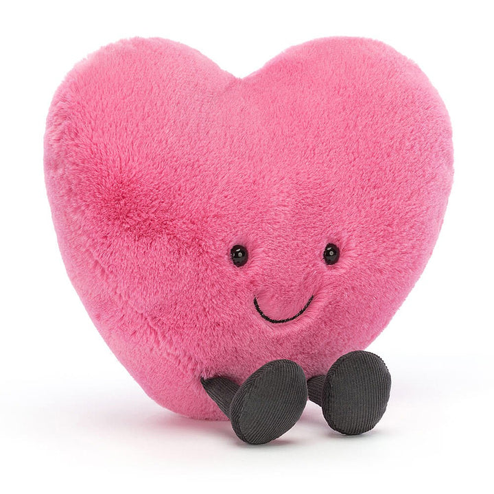 Jellycat Amuseable Hot Pink Heart Large