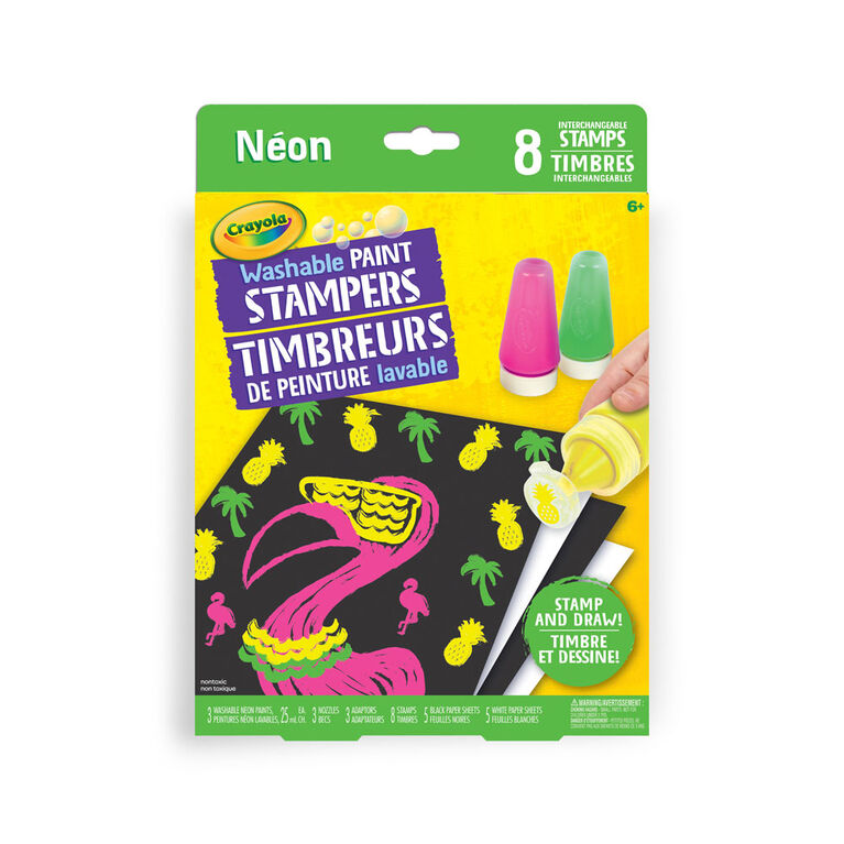 Crayola Neon Washable Paint Stampers