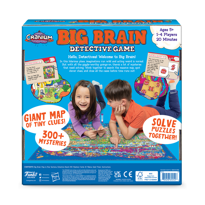 Cranium Big Brain Detective Game