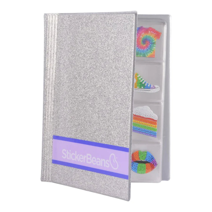 StickerBeans Silver/Purple Collector's Book