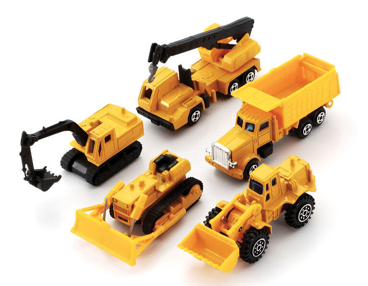 Die-Cast Construction Vehicles 5 Pack