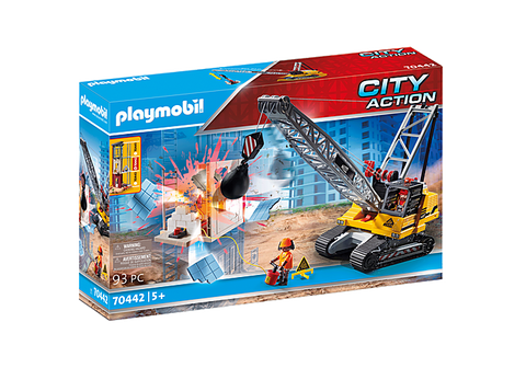 Playmobil Cable Excavator with Building Section