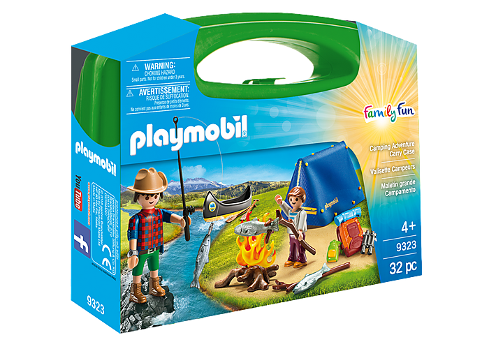 Playmobil Family Fun Camping Adventure Carry Case