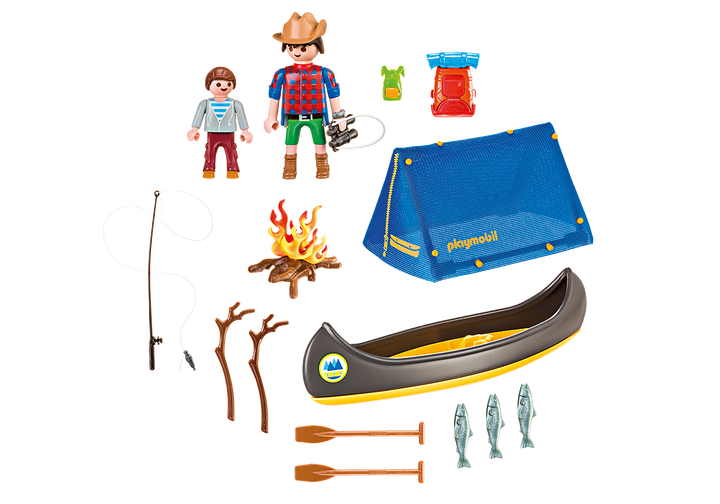 Playmobil Family Fun Camping Adventure Carry Case